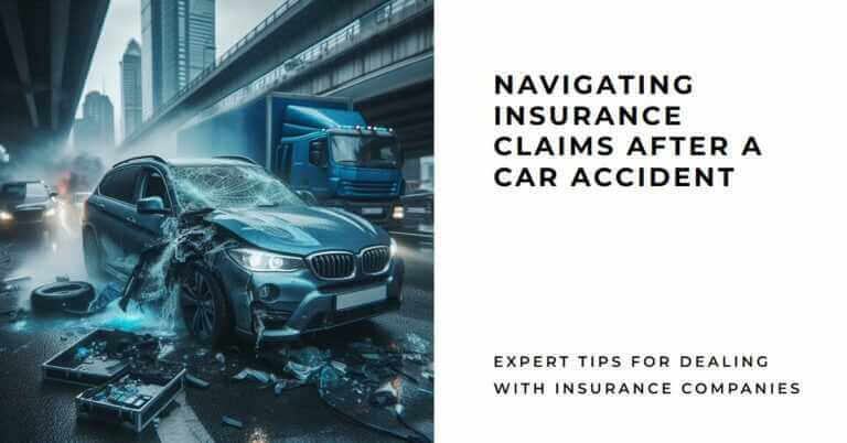 Dealing with Insurance Companies after a Car Accident