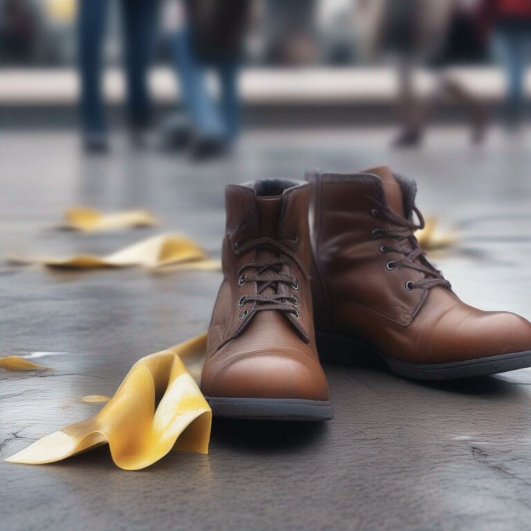 Footwear and Slip and Fall Accident Claims